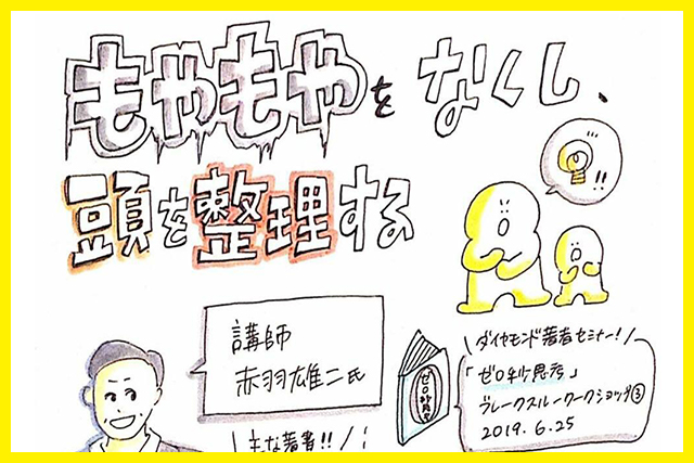 もやもやをなくし 頭をスッキリ整理する方法を解説 グラフィックレコーディングで描く ゼロ秒思考セミナー ブレークスルーパートナーズ